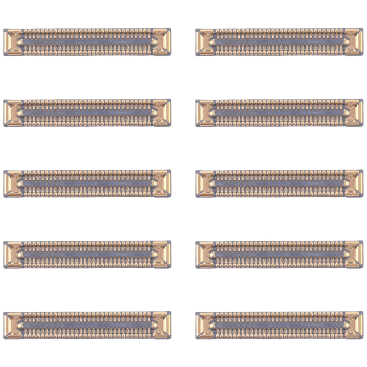 For Samsung Galaxy S23+ SM-S916B 10pcs Motherboard LCD Display FPC Connector - Galaxy S Series Parts by PMC Jewellery | Online Shopping South Africa | PMC Jewellery | Buy Now Pay Later Mobicred