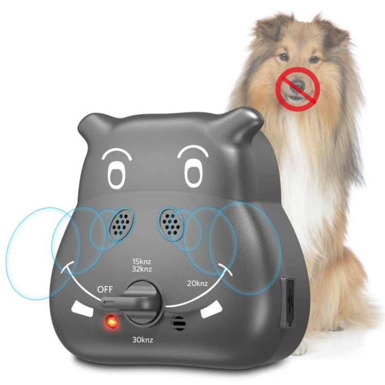 K8 Ultrasonic Bark Stopper Dog Training Device(Grey) - Training Aids by PMC TechLife | Online Shopping South Africa | PMC TechLife | Buy Now Pay Later Mobicred