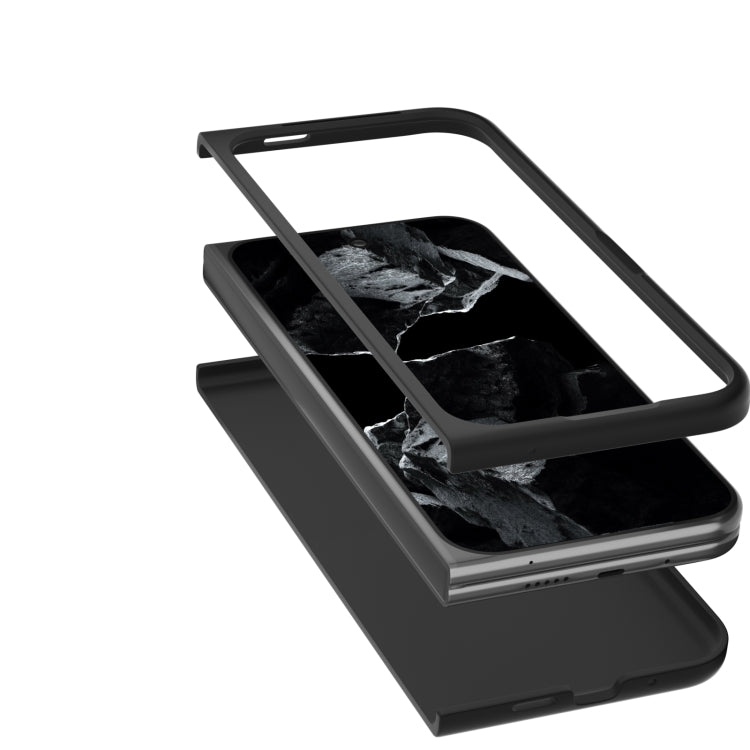 For Google Pixel 9 Pro Fold Diamond Frame Edge Full Coverage Phone Case(Jewel Black) - Google Cases by PMC TechLife | Online Shopping South Africa | PMC TechLife | Buy Now Pay Later Mobicred