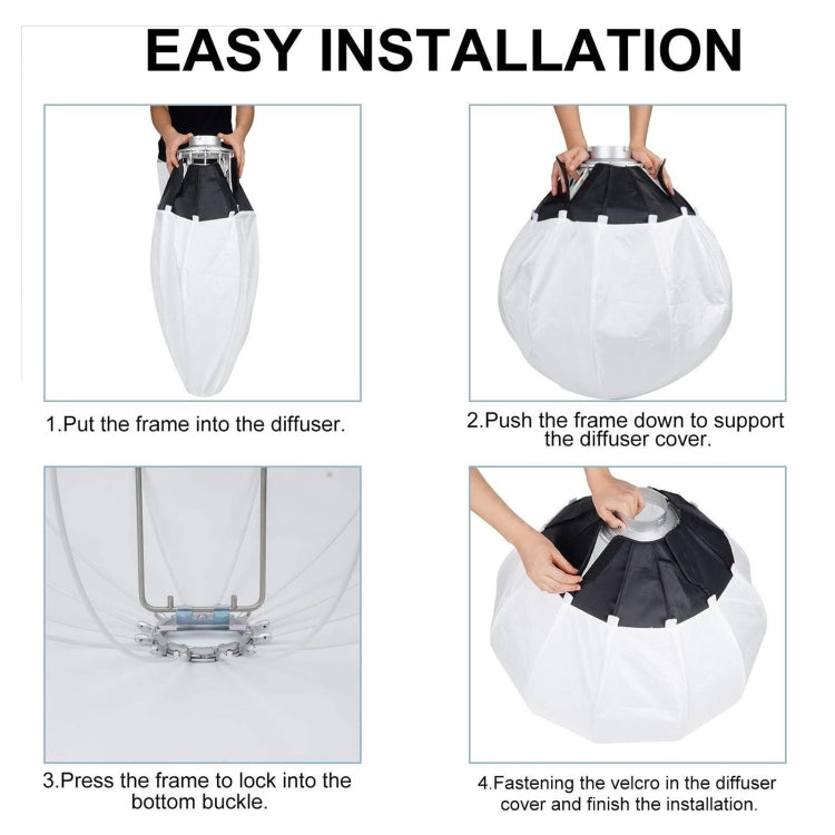 Godox Folding Lantern Softbox Bowens Mount Softbox, Model:CS-85D - free shipping - PMC TechLife - Order now!