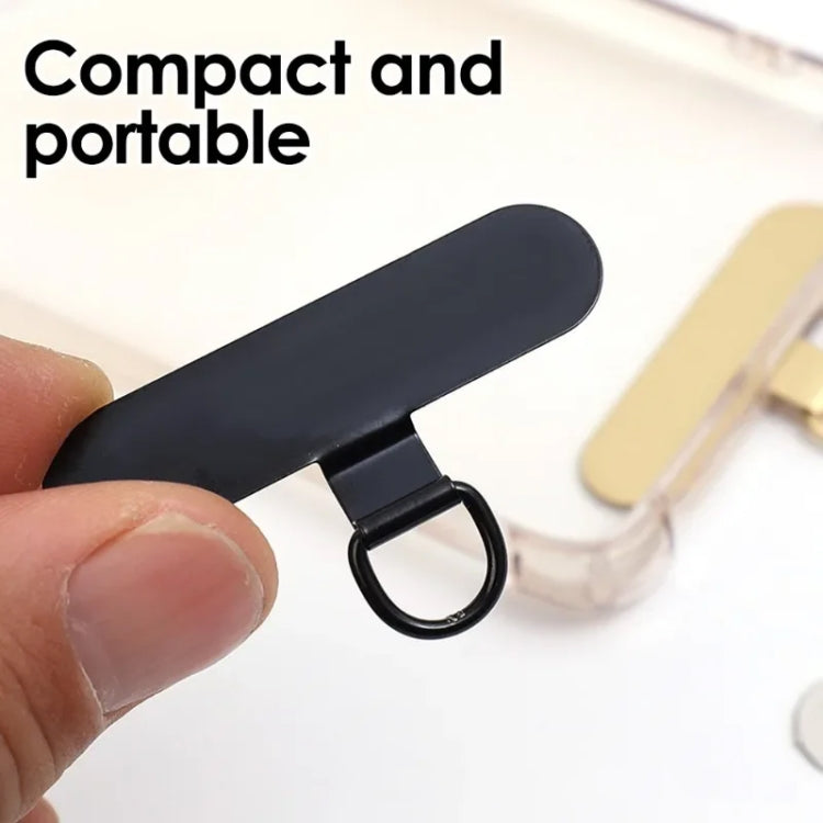 Oval Metal Mobile Phone Lanyard Fixing Gasket(Rose Gold) - free shipping - PMc TechLife - Order now!