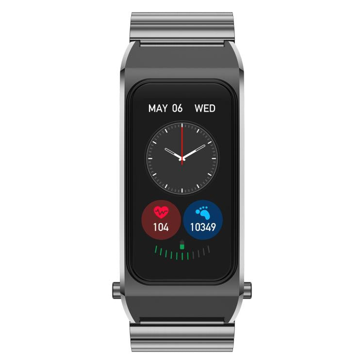 B7 Pro 1.5 inch 2 in 1 Bluetooth Earphone Silicone Strap Smart Watch, Support Heart Rate / Sleep Monitoring(Black) - free shipping - PMC TechLife - Order now!