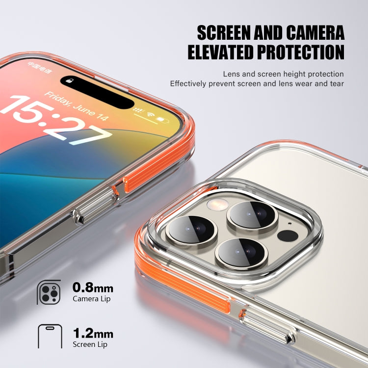 For iPhone 16 TPE Airbag TPU+ PC Full Coverage Phone Case(Transparent) - iPhone 16 Cases by PMC TechLife | Online Shopping South Africa | PMC TechLife | Buy Now Pay Later Mobicred
