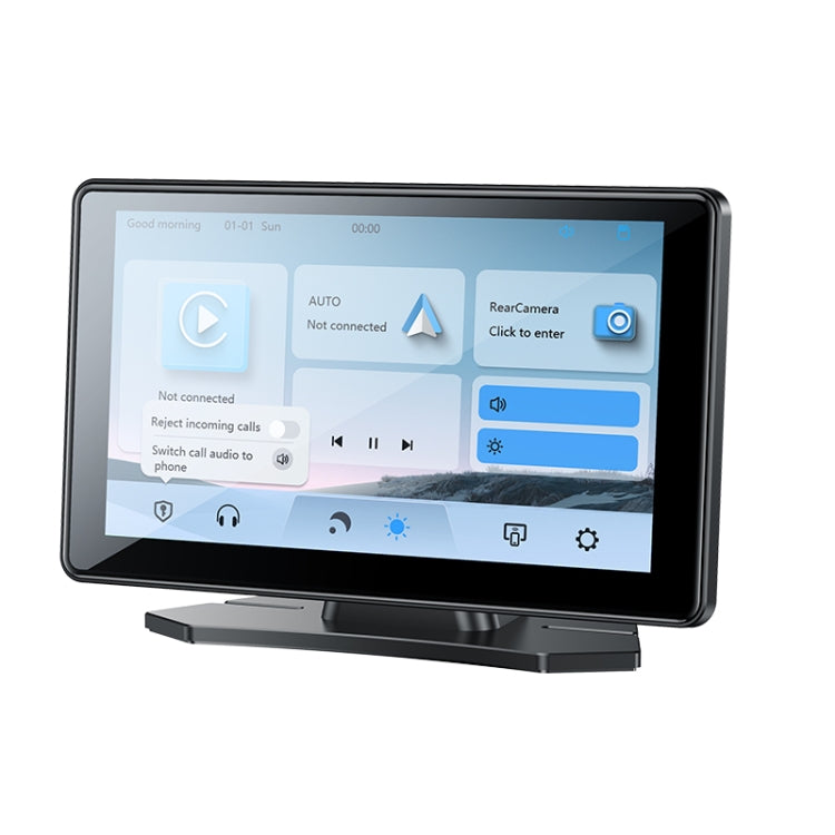 Yesido KM17 7 inch Center Console CarPlay Portable Car Video Navigation(Black) - Car MP3 & MP4 & MP5 by Yesido | Online Shopping South Africa | PMC Jewellery | Buy Now Pay Later Mobicred