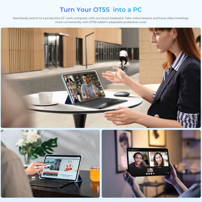 OUKITEL OT5S Tablet PC 12 inch 2.4K Screen, 6GB+256GB, Android 14 Unisoc Tiger T606 Octa Core, Support Dual SIM 4G Network, EU Plug(Grey) - Other by OUKITEL | Online Shopping South Africa | PMC Jewellery | Buy Now Pay Later Mobicred