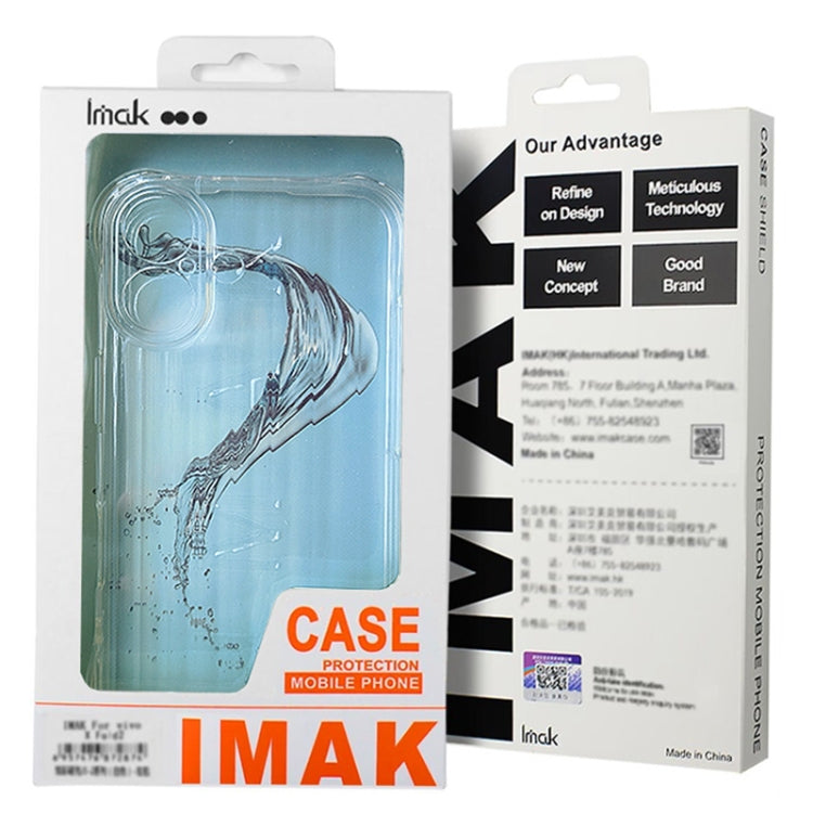 For OPPO Reno12 Pro Global IMAK Space Shield PC + TPU Airbag Shockproof Phone Case(Transparent) - OPPO Cases by imak | Online Shopping South Africa | PMC Jewellery | Buy Now Pay Later Mobicred