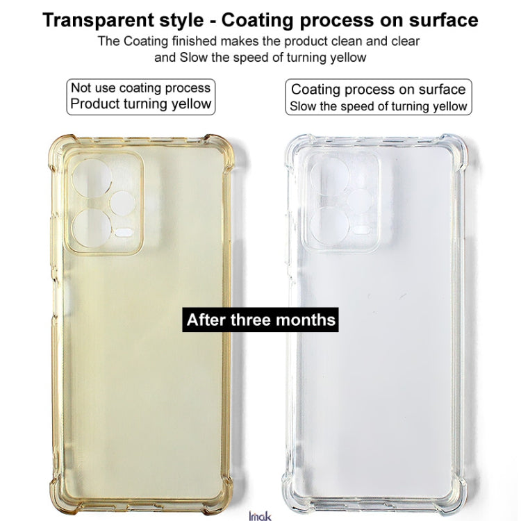 For Nothing CMF Phone 1 imak Shockproof Airbag TPU Phone Case(Matte Black) - Nothing Cases by imak | Online Shopping South Africa | PMC Jewellery | Buy Now Pay Later Mobicred