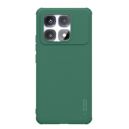 For Redmi K70 Ultra NILLKIN Frosted Shield Pro PC + TPU Phone Case(Green) - Xiaomi Cases by NILLKIN | Online Shopping South Africa | PMC Jewellery | Buy Now Pay Later Mobicred