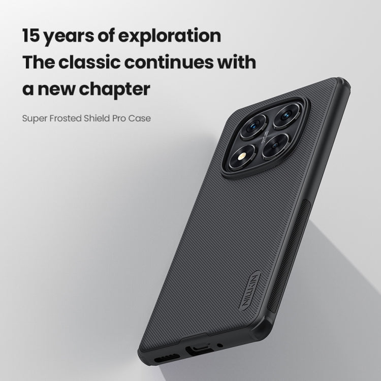 For Redmi Note 14 Pro 5G NILLKIN Frosted Shield Pro PC + TPU Phone Case(Black) - free shipping - PMC Jewellery - Order now!