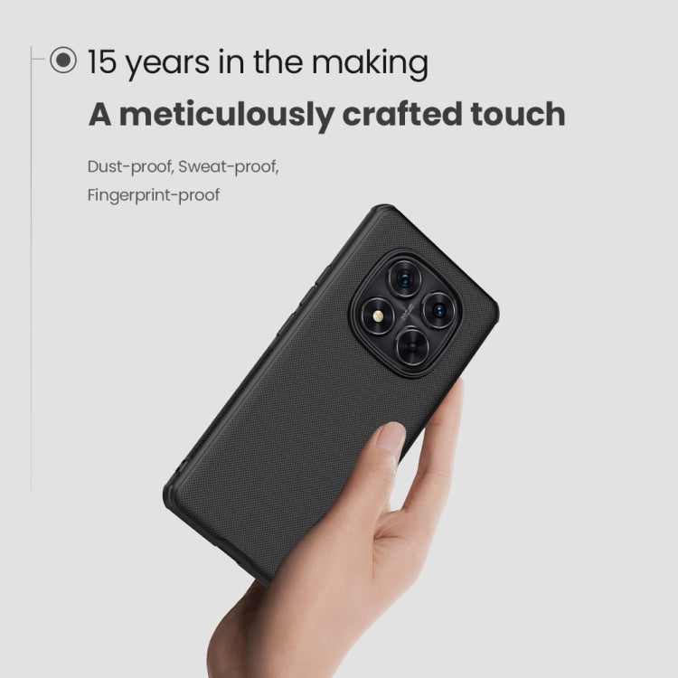 For Redmi Note 14 Pro 5G NILLKIN Frosted Shield Pro PC + TPU Phone Case(Black) - free shipping - PMC Jewellery - Order now!