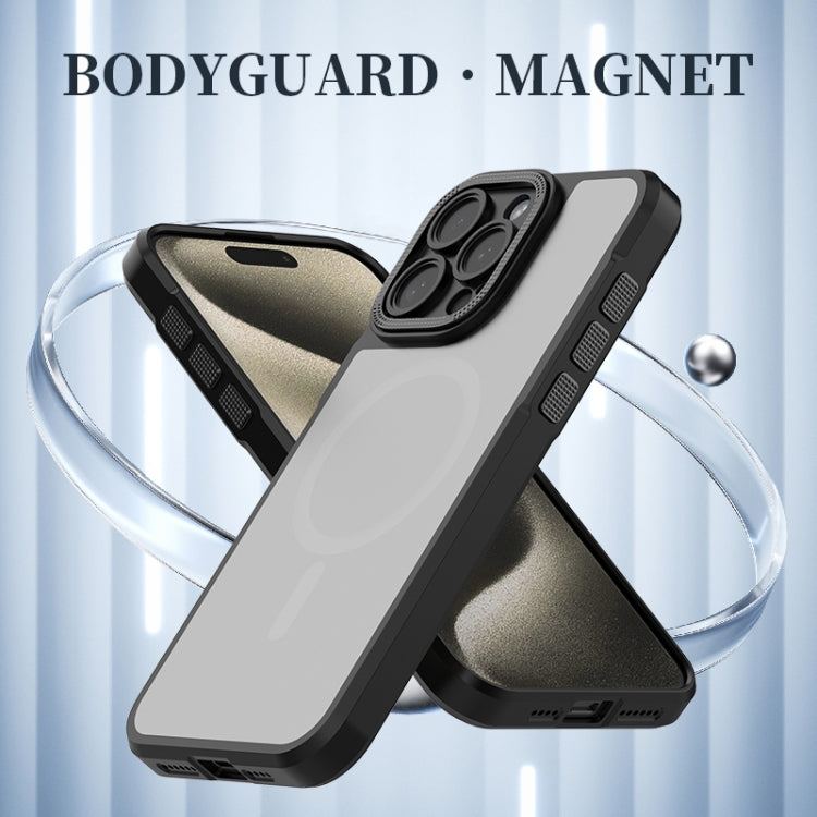 For iPhone 16 Plus Bodyguard MagSafe Magnetic Phone Case(Blue) - iPhone 16 Plus Cases by PMC Jewellery | Online Shopping South Africa | PMC Jewellery | Buy Now Pay Later Mobicred