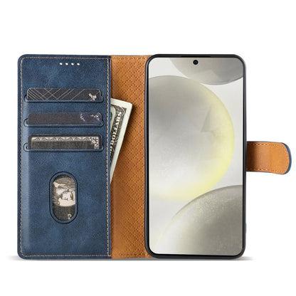 For Xiaomi 14 Ultra N.BEKUS CSJ-P1 Solid Color Leather Phone Case(Blue) - 14 Ultra Cases by N.BEKUS | Online Shopping South Africa | PMC Jewellery | Buy Now Pay Later Mobicred