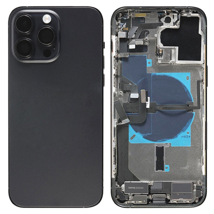 For iPhone 14 Pro Max Battery Back Cover Assembly, Version:China Version(Black) - Back Cover by PMC Jewellery | Online Shopping South Africa | PMC Jewellery | Buy Now Pay Later Mobicred