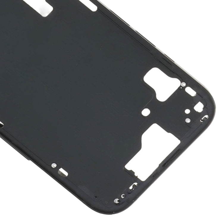 For iPhone 15 Middle Frame Bezel Plate with Side Keys + Card Tray, Version:CE EU Version(Black) - LCD Related Parts by PMC Jewellery | Online Shopping South Africa | PMC Jewellery | Buy Now Pay Later Mobicred