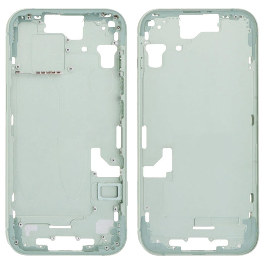 For iPhone 15 Middle Frame Bezel Plate with Side Keys + Card Tray, Version:CE EU Version(Green) - LCD Related Parts by PMC Jewellery | Online Shopping South Africa | PMC Jewellery | Buy Now Pay Later Mobicred