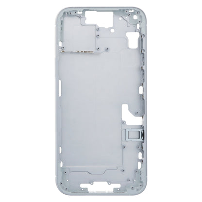 For iPhone 15 Plus Middle Frame Bezel Plate with Side Keys + Card Tray, Version:China Version(Blue) - LCD Related Parts by PMC Jewellery | Online Shopping South Africa | PMC Jewellery | Buy Now Pay Later Mobicred