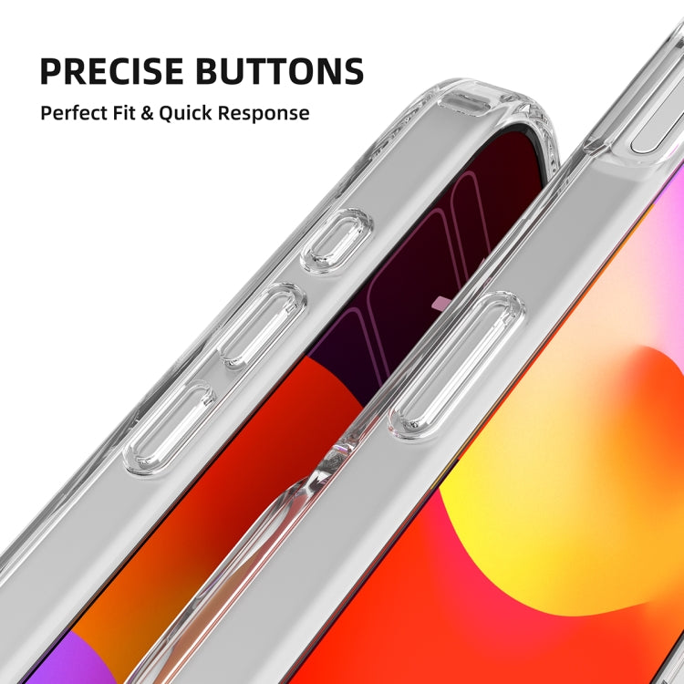 For iPhone 16 Plus Mutural Ice Series MagSafe Magnetic TPU Phone Case(Transparent) - free shipping - PMC TechLife - Order now!