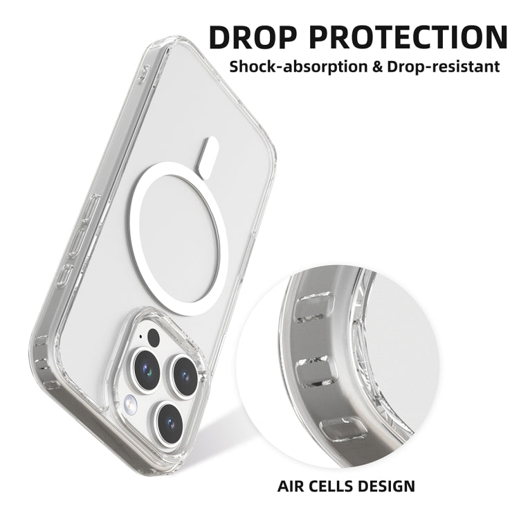 For iPhone 16 Pro Mutural Ice Series MagSafe Magnetic TPU Phone Case(Transparent) - free shipping - PMC TechLife - Order now!
