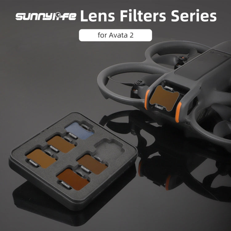 For DJI Avata 2 Sunnylife Camera Lens Filter, Filter:ND64 - free shipping - PMC TechLife - Order now!