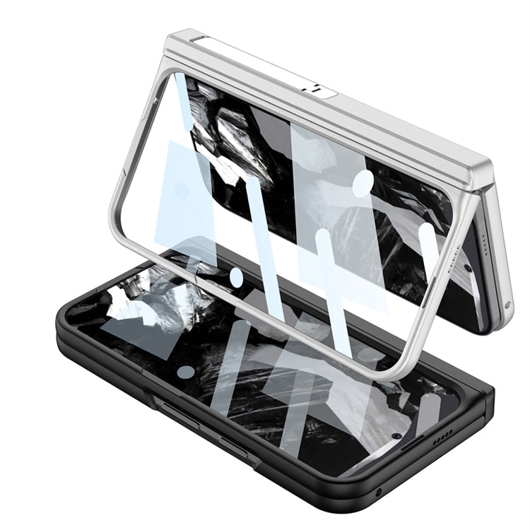 For Google Pixel 9 Pro Fold GKK Integrated Magnetic Full Coverage Flip Phone Case, Included Pen(Black) - free shipping - PMC Jewellery - Order now!