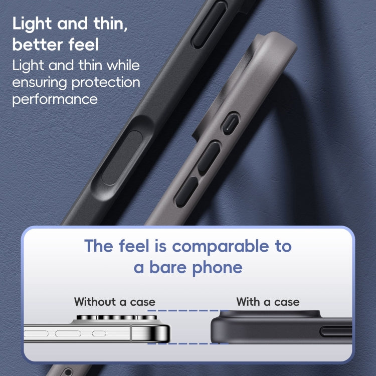 For iPhone 16 Pro Max Ming Shield Series MagSafe Magnetic Phone Case(Black) - iPhone 16 Pro Max Cases by PMC Jewellery | Online Shopping South Africa | PMC Jewellery | Buy Now Pay Later Mobicred