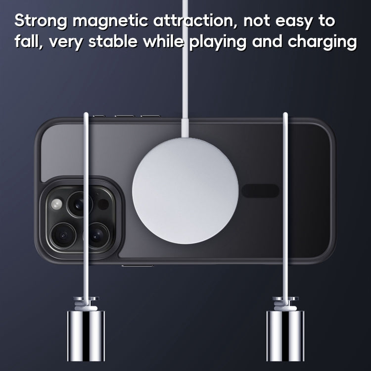 For iPhone 16 Plus Frosted MagSafe Magnetic Phone Case(Pink) - free shipping - PMC Jewellery - Order now!