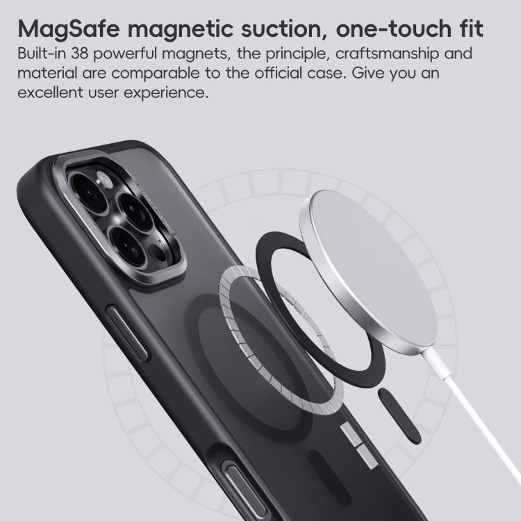 For iPhone 16 Plus Frosted MagSafe Magnetic Phone Case(Puprle) - free shipping - PMC Jewellery - Order now!