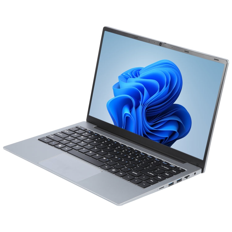 14 inch Windows 11 Laptop, 8GB+256GB, Gen 4th Intel Core i3 CPU, 180 Degree Rotation Axis(Silver) - Others by PMC Jewellery | Online Shopping South Africa | PMC Jewellery | Buy Now Pay Later Mobicred