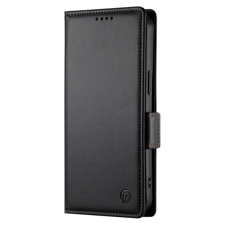 For Redmi K70 Ultra Side Buckle Magnetic Frosted Leather Phone Case(Black) - free shipping - PMC Jewellery - Order now!