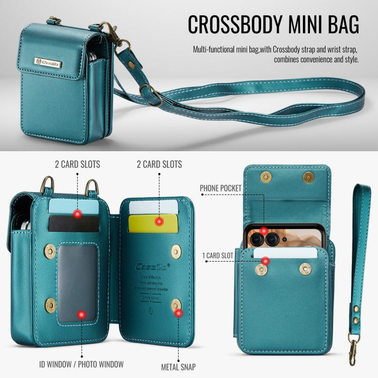 For Motorola Razr Series CaseMe Me50 Mini Lanyard Universal Bag(Green) - Motorola Cases by CaseMe | Online Shopping South Africa | PMC Jewellery | Buy Now Pay Later Mobicred