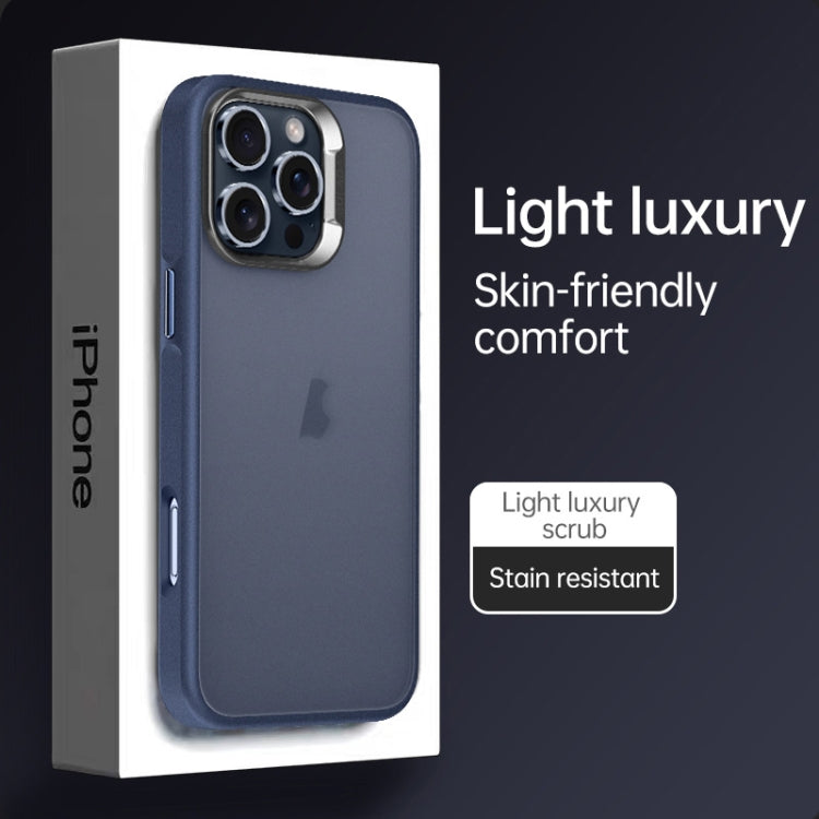 For iPhone 16 Pro Max SULADA Skin Feel Matte Shockproof Phone Case(Purple) - free shipping - PMC Jewellery - Order now!