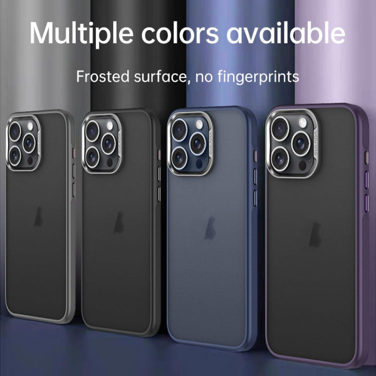 For iPhone 16 Pro Max SULADA Skin Feel Matte Shockproof Phone Case(Grey) - iPhone 16 Pro Max Cases by SULADA | Online Shopping South Africa | PMC Jewellery | Buy Now Pay Later Mobicred