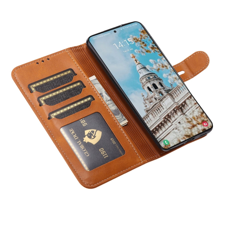 For Samsung Galaxy S25+ 5G Embossed Happy Cat Pattern Flip Leather Phone Case(Yellow) - Galaxy S25+ 5G Cases by PMC Jewellery | Online Shopping South Africa | PMC Jewellery | Buy Now Pay Later Mobicred