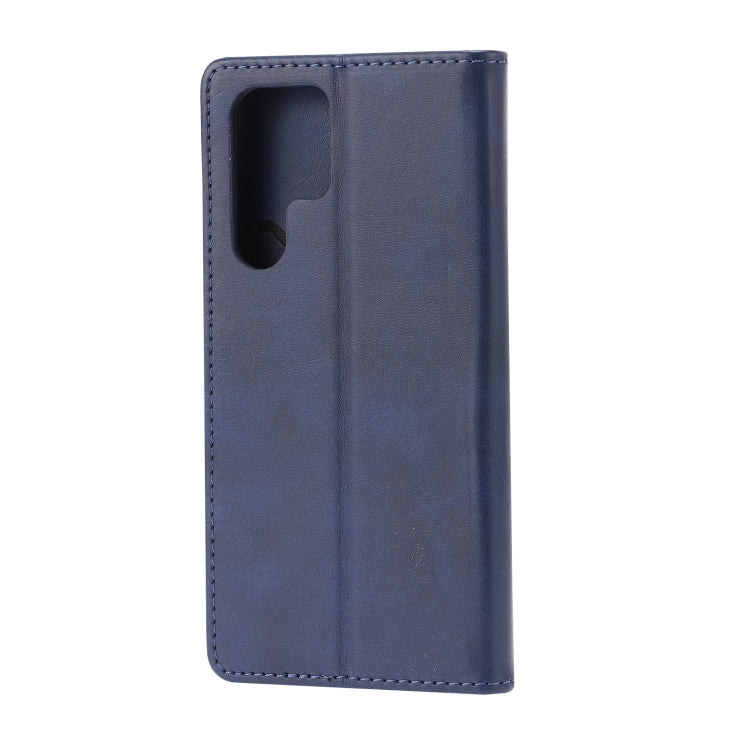 For Samsung Galaxy S25 Ultra 5G Embossed Happy Cat Pattern Flip Leather Phone Case(Blue) - Galaxy S25 Ultra 5G Cases by PMC Jewellery | Online Shopping South Africa | PMC Jewellery | Buy Now Pay Later Mobicred