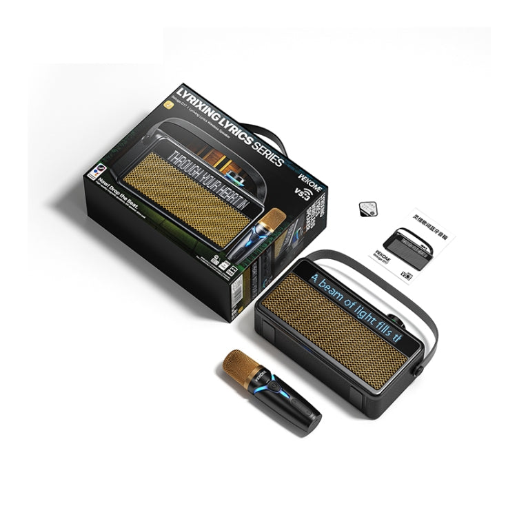 WK Beluga D17 Lyrics Bluetooth Speaker(Black) - free shipping - PMC Jewellery - Order now!