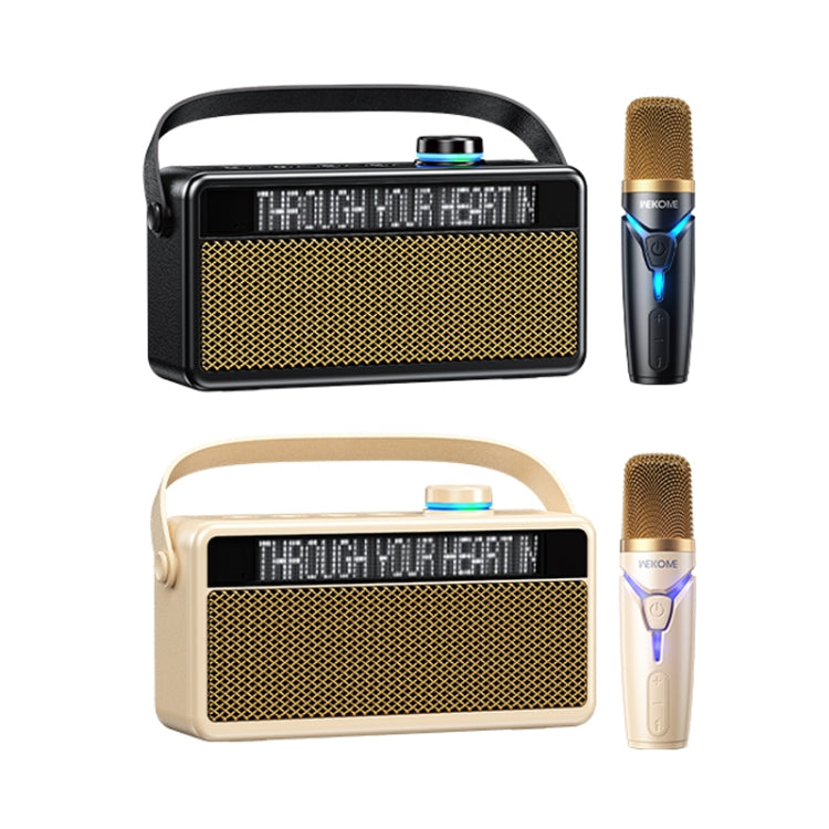 WK Beluga D17 Lyrics Bluetooth Speaker(Beige) - free shipping - PMC Jewellery - Order now!