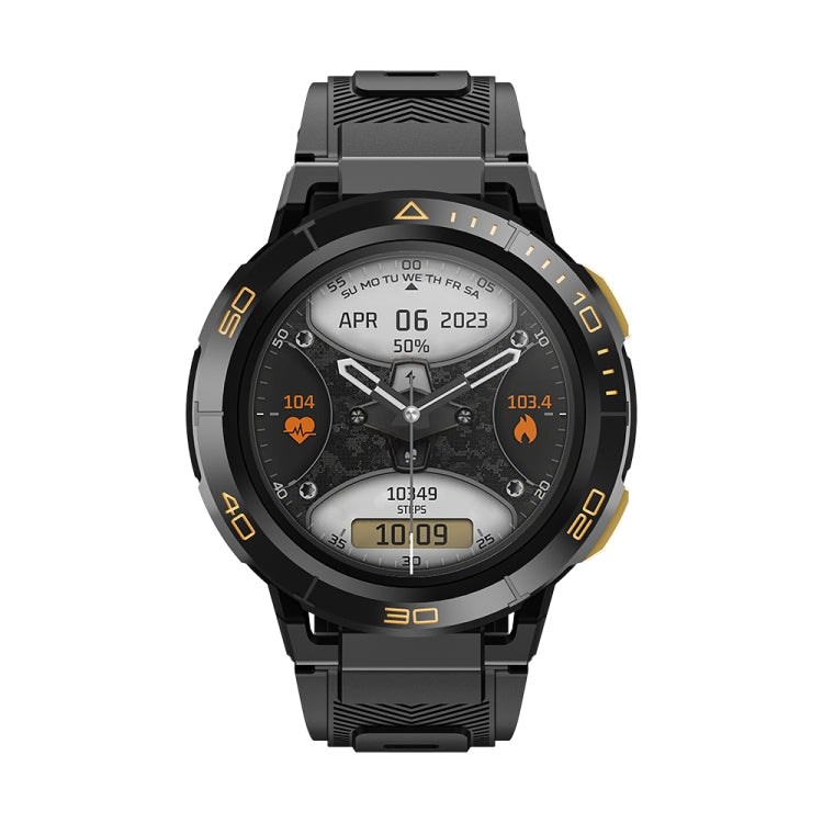 LEMFO Z1 1.43 inch AMOLED Screen Smart Watch, 4G Network Android 8.1, 4GB+64GB, Eurasian Version(Black) - free shipping - PMC TechLife - Order now!