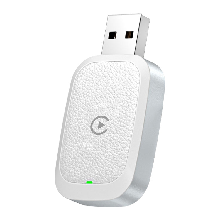 For iPhone Smart Wireless Car CarPlay Box Wired to Wireless Adapter(White) - free shipping - PMC Jewellery - Order now!