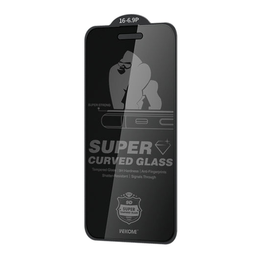 For iPhone 16 Pro WK WTP-093 King Kong 6D Curved 360 Degree Privacy Tempered Glass Film - iPhone 16 Pro Tempered Glass by WK | Online Shopping South Africa | PMC Jewellery | Buy Now Pay Later Mobicred