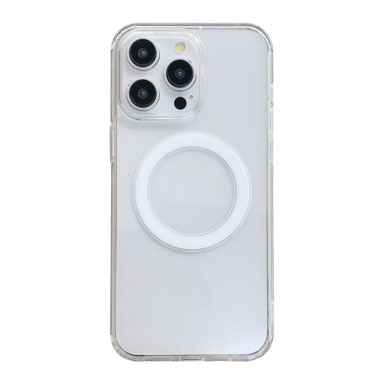 For iPhone 16 Pro Max Clear Acrylic TPU MagSafe Phone Case(Transparent) - free shipping - PMC Jewellery - Order now!