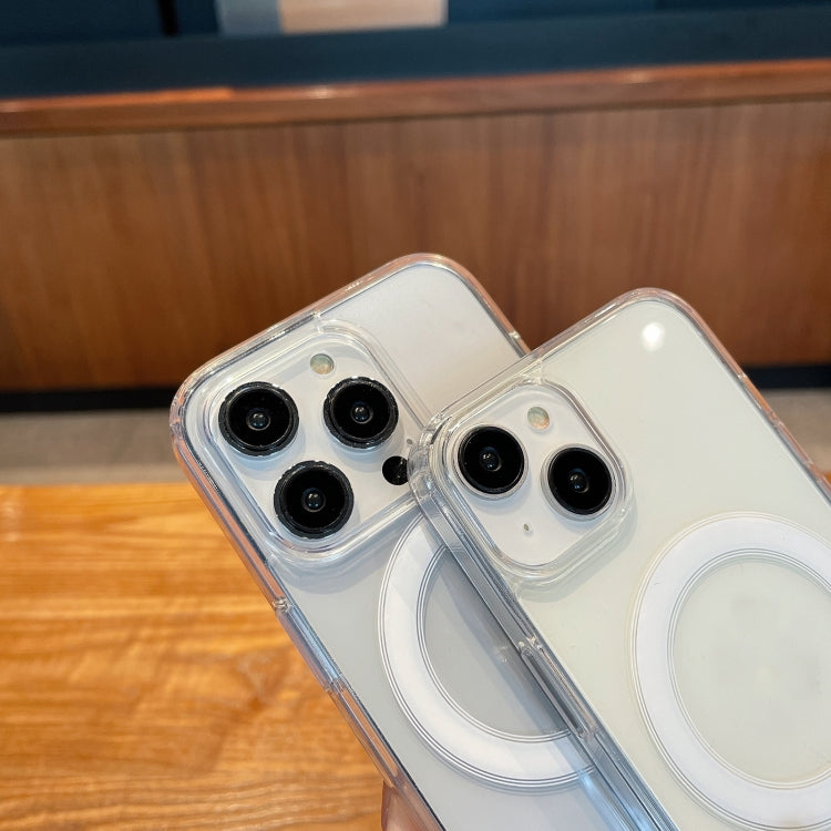 For iPhone 16 Pro Max Clear Acrylic TPU MagSafe Phone Case(Transparent) - free shipping - PMC Jewellery - Order now!