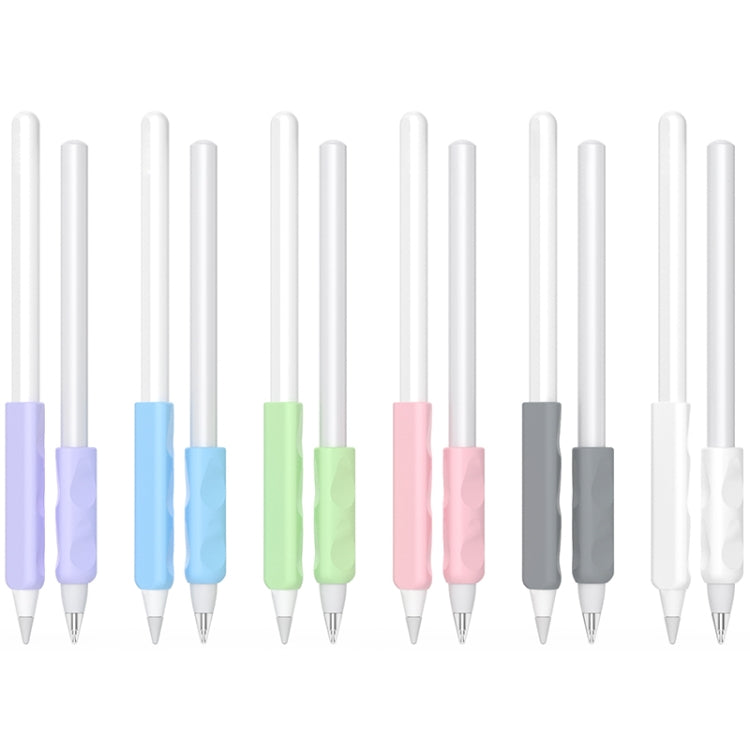 For Apple Pencil & Huawei M-Pencil Series Universal Stylus Silicone Protective Grip Cover(Green) - free shipping - PMC Jewellery - Order now!