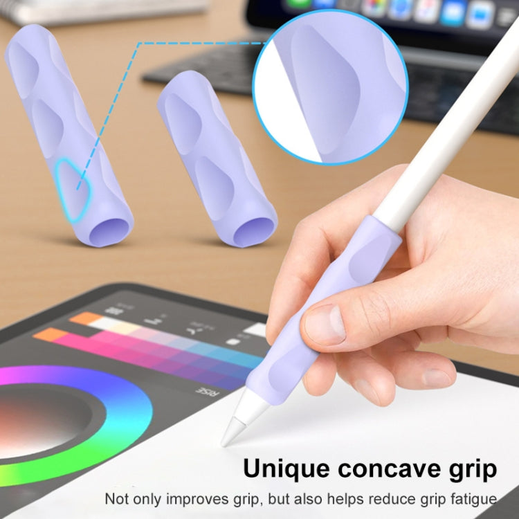 For Apple Pencil & Huawei M-Pencil Series Universal Stylus Silicone Protective Grip Cover(Green) - free shipping - PMC Jewellery - Order now!