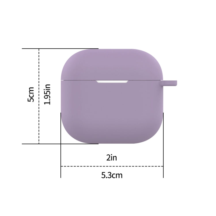 For AirPods 4 Silicone Earphone Protective Case with Hook(Sky Blue) - For AirPods 4 by PMC Jewellery | Online Shopping South Africa | PMC Jewellery | Buy Now Pay Later Mobicred