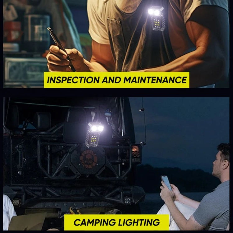 KXK-1086 Multifunctional Mini Work Light Rotation Headlight(Transparent) - Headlamp by PMc TechLife | Online Shopping South Africa | PMc TechLife | Buy Now Pay Later Mobicred
