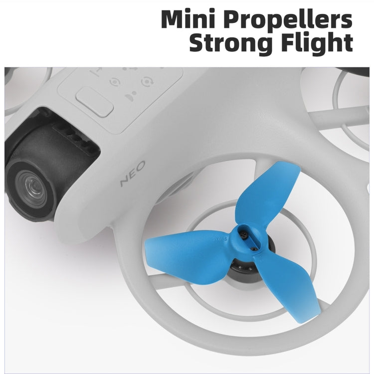 For DJI Neo Sunnylife 2016S Drone Color 3-Blade Propeller, Quantity:2 pairs(Blue) - free shipping - PMC TechLife - Order now!