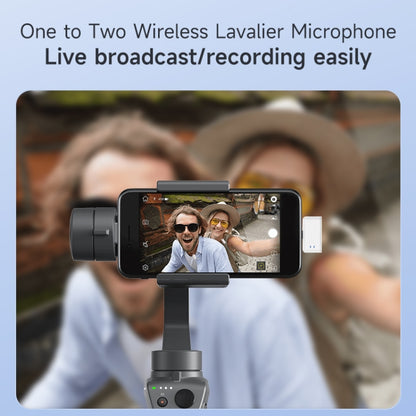 SX88 1 TX + 2 RX Smart Noise Reduction Lavalier Wireless Microphone, Specification:8 Pin(Silver) - Microphone by PMC Jewellery | Online Shopping South Africa | PMC Jewellery | Buy Now Pay Later Mobicred