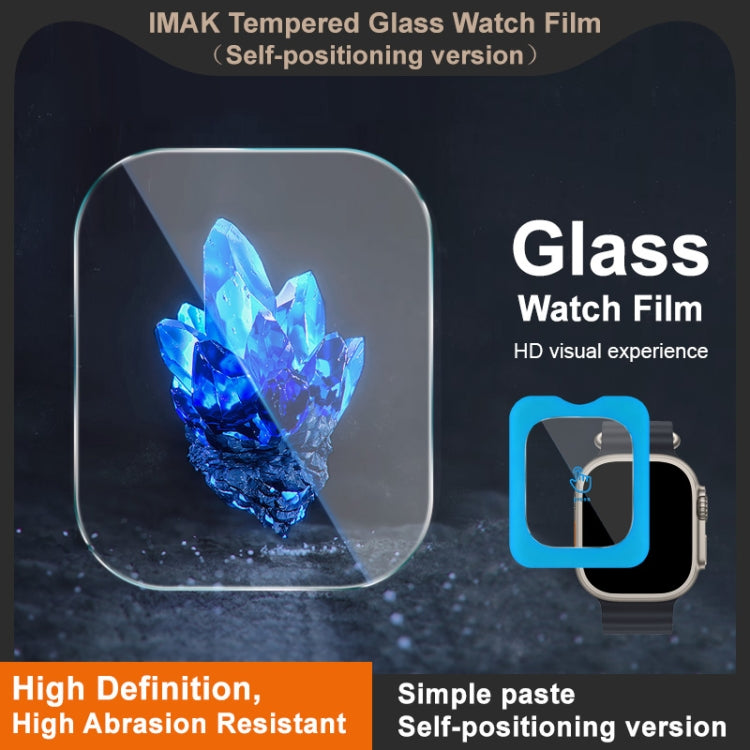 For Redmi Watch 5 Lite imak Tempered Glass Watch Film, Self-positioning Version - free shipping - PMC TechLife - Order now!