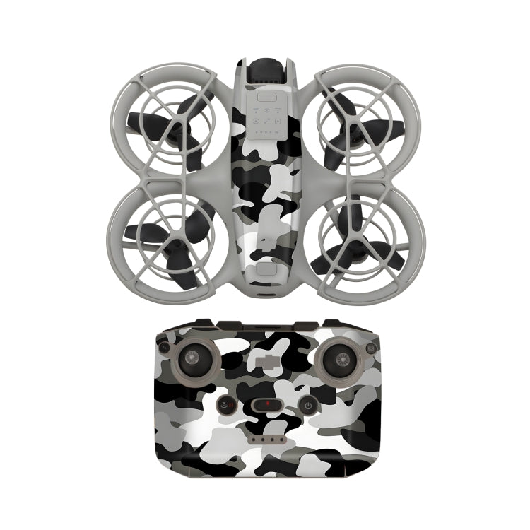 For DJI Neo Drone Body Remote Control Protective Sticker(Dark Camo) - free shipping - PMC TechLife - Order now!