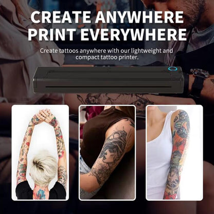 A41 203DPI Portable Tattoo Printer Office Study Bluetooth HD Thermal Printer(White) - Printer by PMC Jewellery | Online Shopping South Africa | PMC Jewellery | Buy Now Pay Later Mobicred